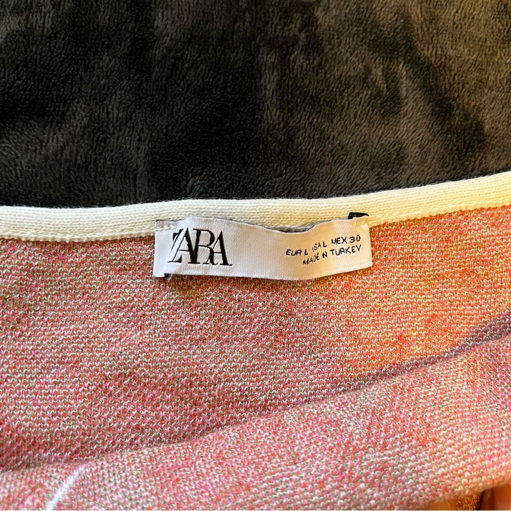 Zara Floral Mini Dress - Picture 2 of 3